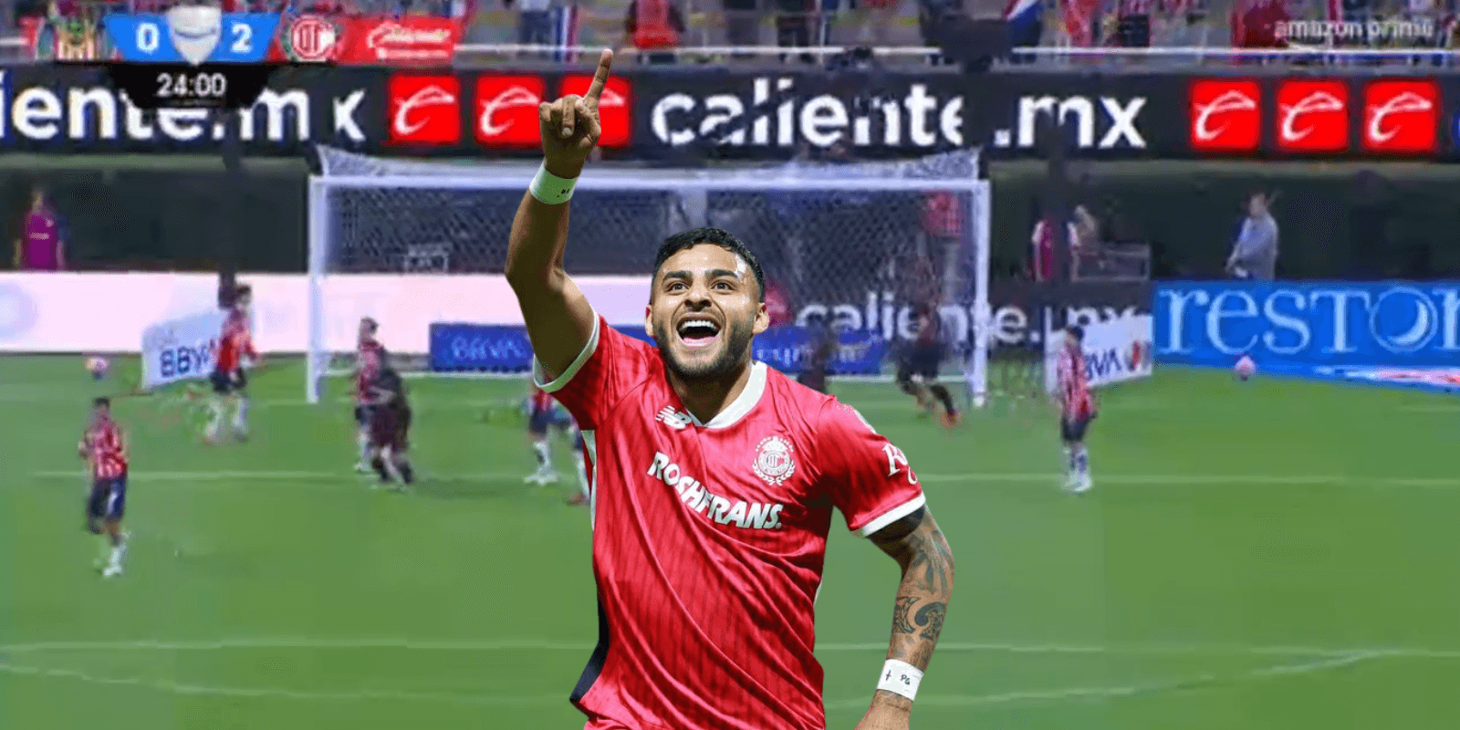 Captura de Liga MX, con Vega al frente