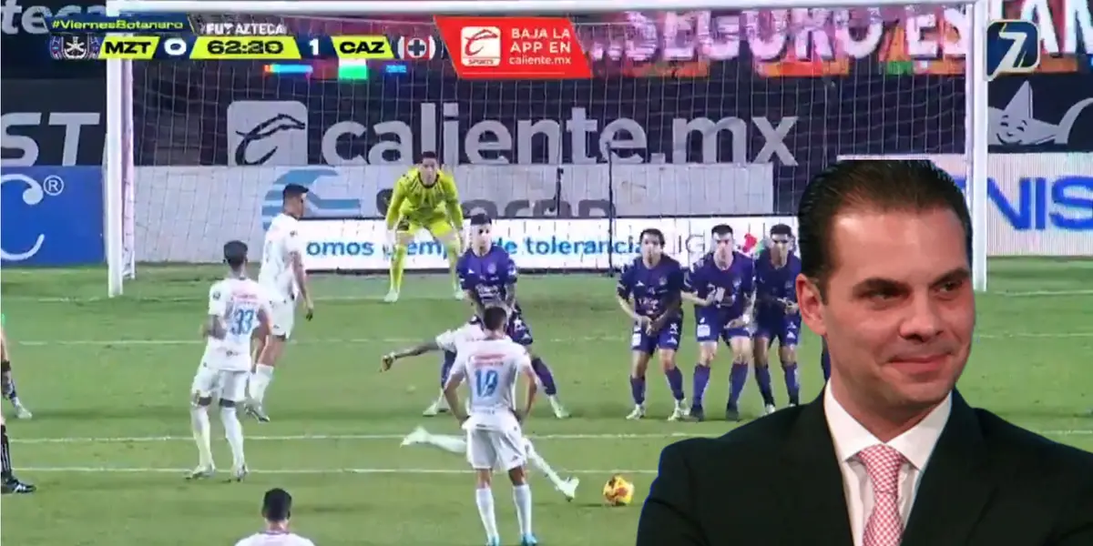 Captura de Liga MX del gol de Bogusz