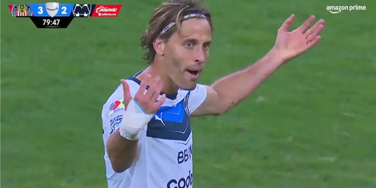 Captura de Liga MX del gol de Canales