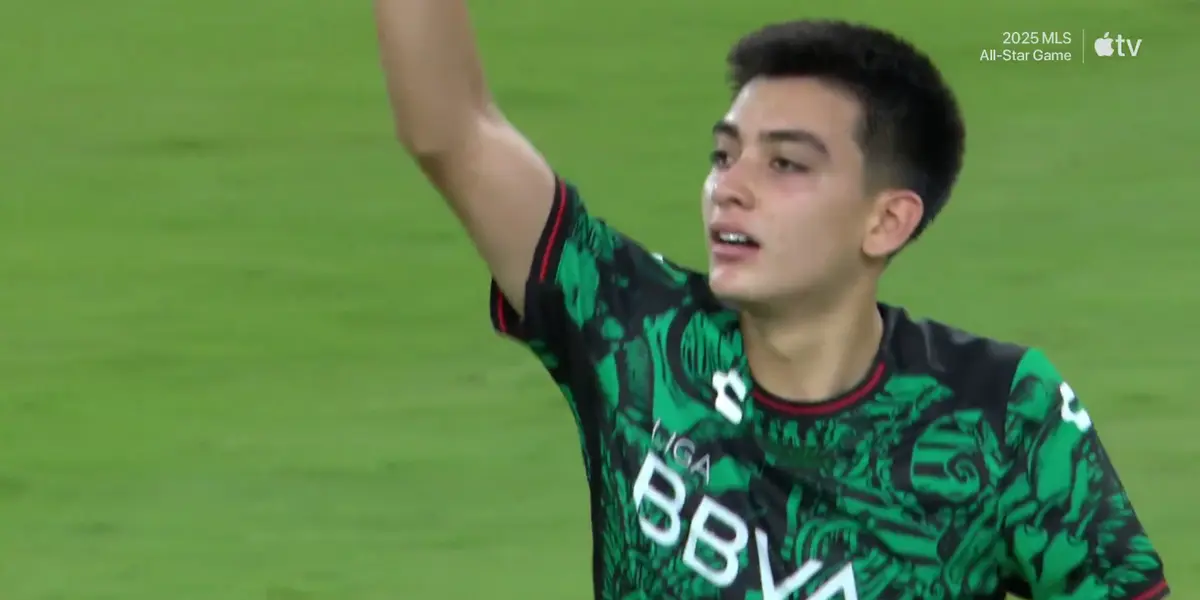 Captura de Liga MX del gol de Mora