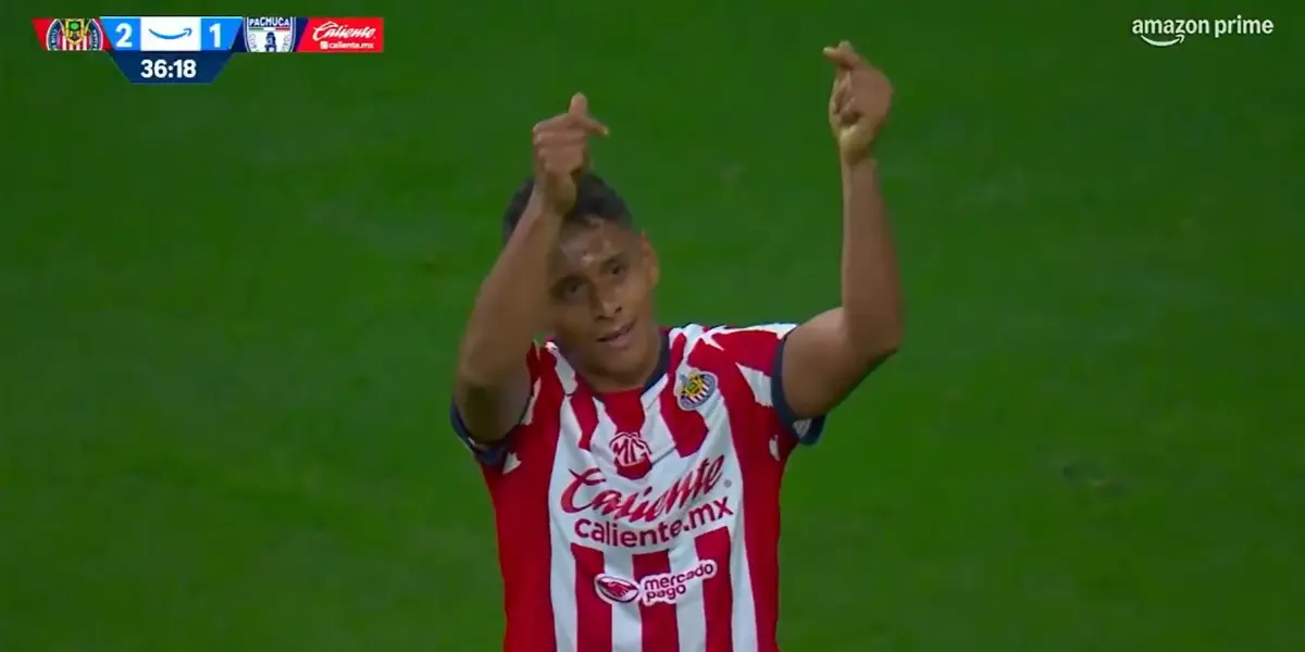 Captura de Liga MX del gol de Romo
