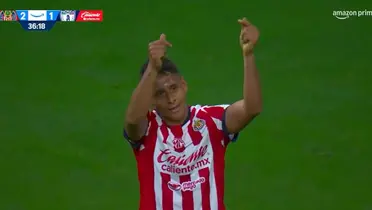 Captura de Liga MX del gol de Romo