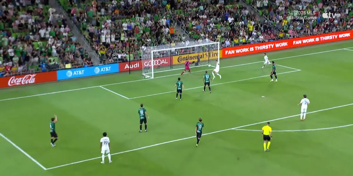 Captura de MLS del primer gol
