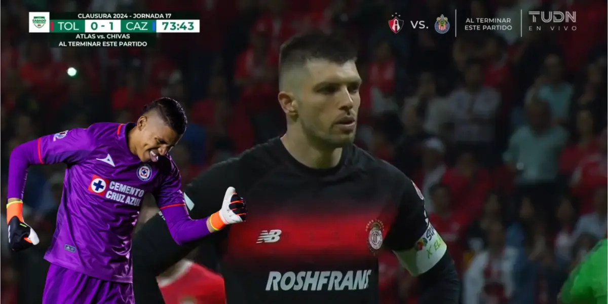 Captura de pantalla de 2do cobro de Volpi, tomada de TUDN.