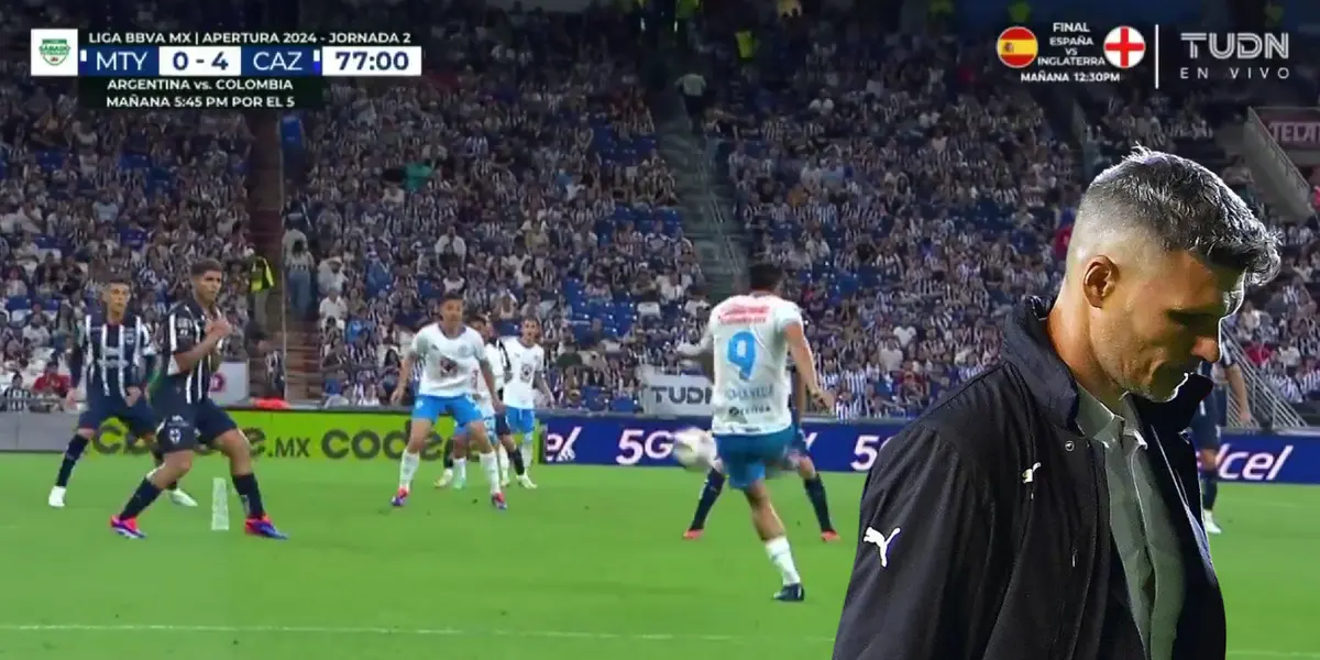 Captura de pantalla del 4 por 0, tomada de TUDN