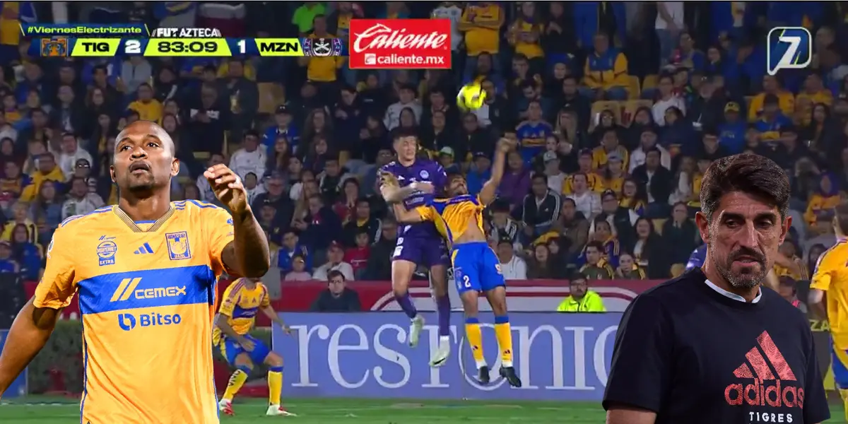 Captura de pantalla del gol de Mazatlán, tomado de TV Azteca