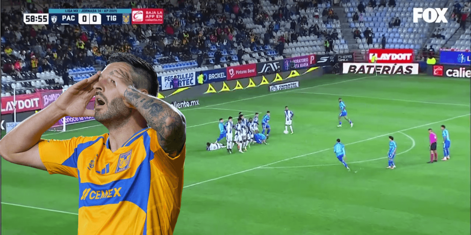Captura de Somos FOX con Gignac al frente