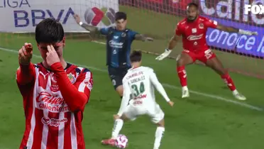 Captura de Somos FOX del error de González