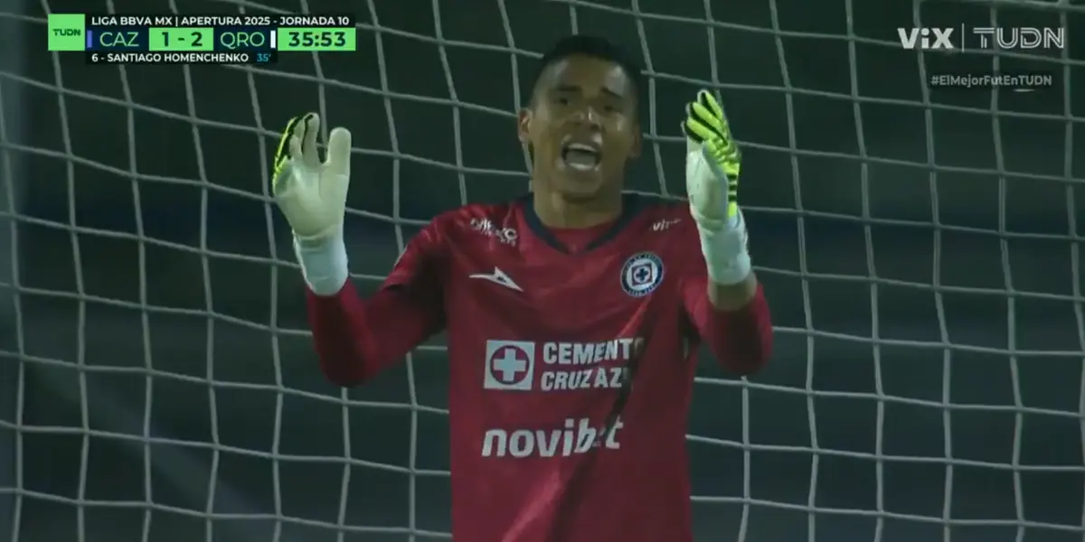 Captura de TUDN con el segundo gol de Gallos