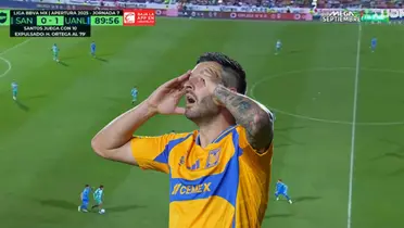 Captura de TUDN con Gignac al frente