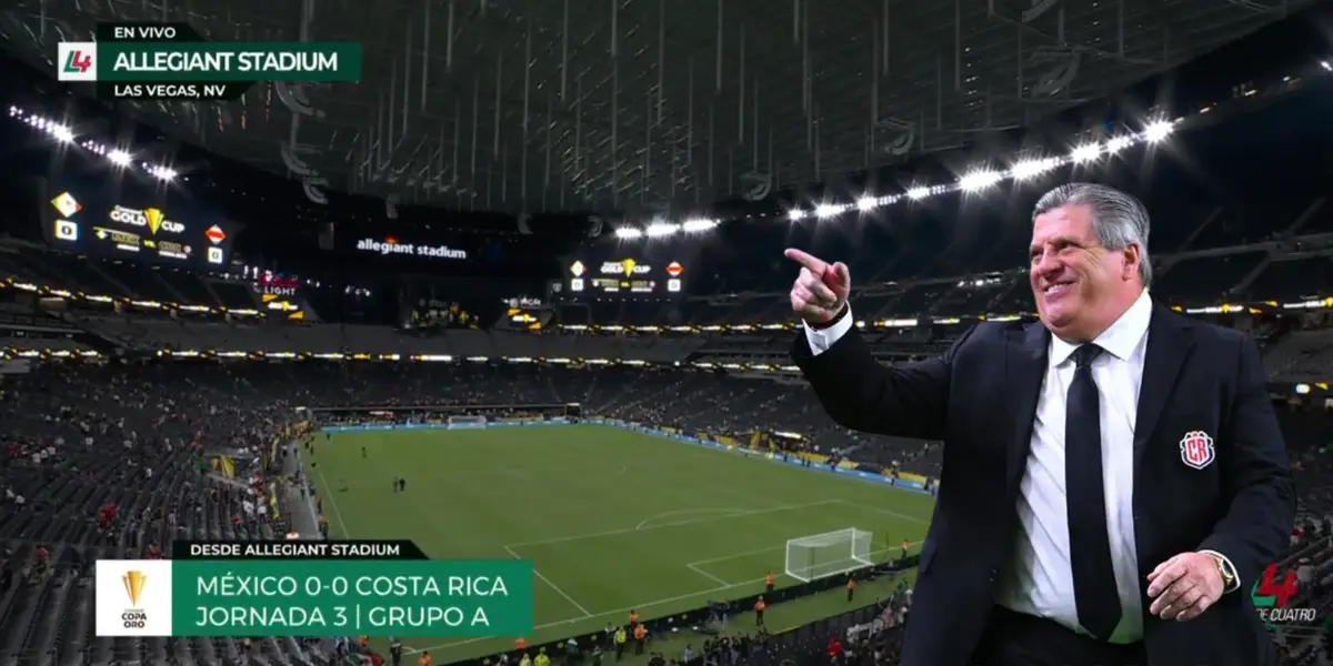 Captura de TUDN con Herrera al frente