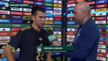 Captura de TUDN con Lozano al frente