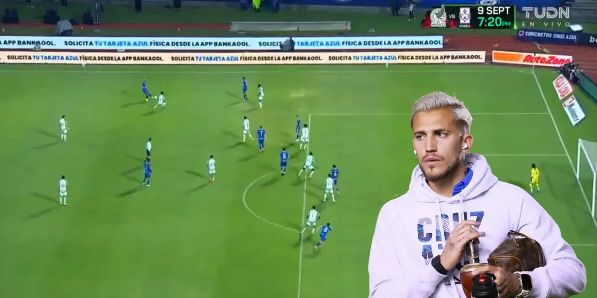 Captura de TUDN con Piovi al frente