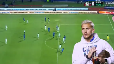 Captura de TUDN con Piovi al frente
