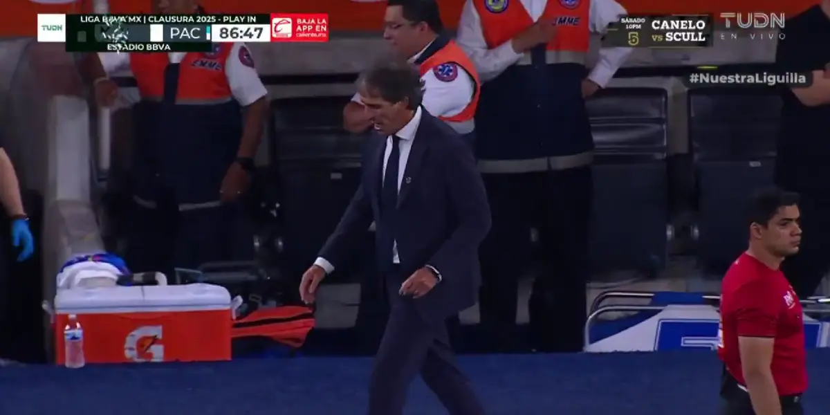 Captura de TUDN de Almada en el gol de Rondón