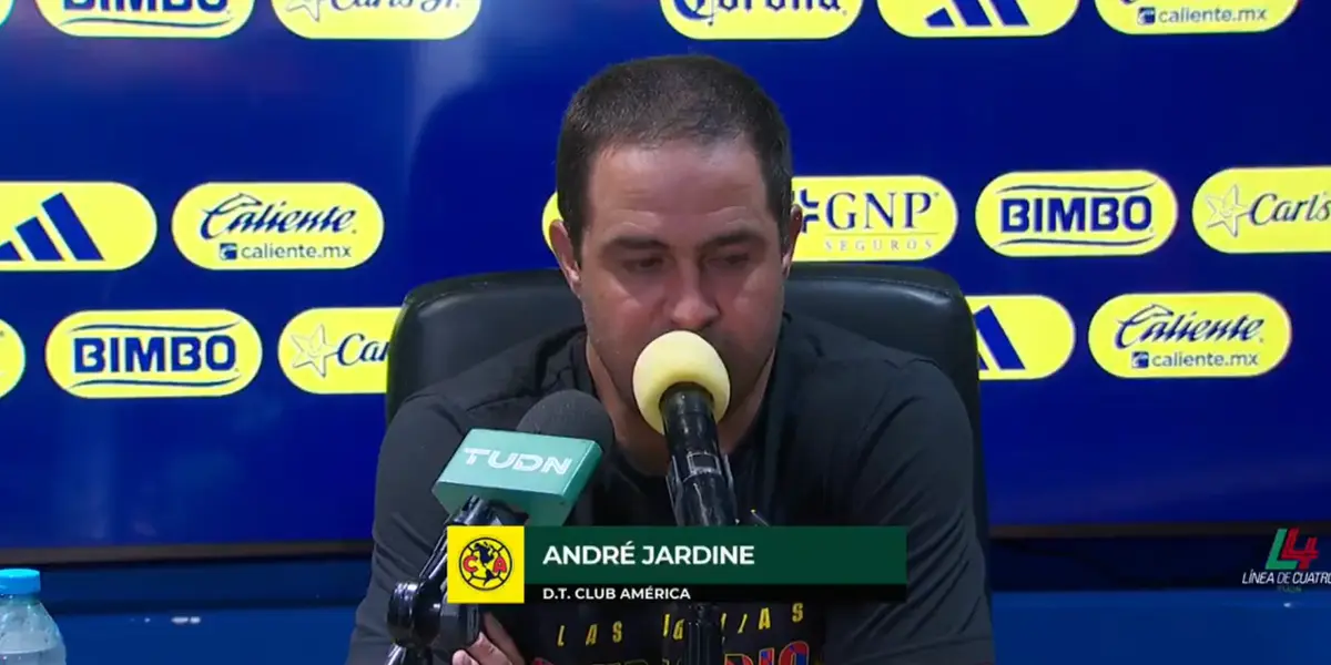 Captura de TUDN de Jardine en confe