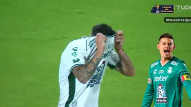 Captura de TUDN del autogol del León