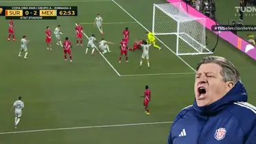 Captura de TUDN del doblete de Montes