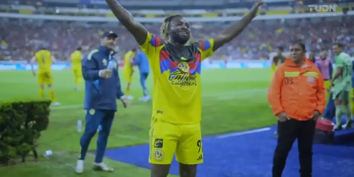 Captura de TUDN del gol de Allan