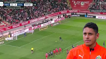 Captura de TUDN del gol de Alvarado de penal