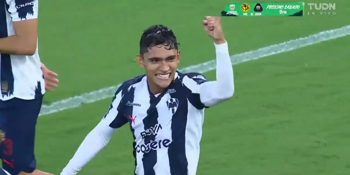 Captura de TUDN del gol de Ambriz