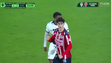 Captura de TUDN del gol de Armando González