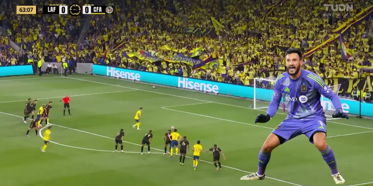 VIDEO | La reacción de Lloris luego de que Brian Rodríguez pusiera el 1-0 para el América