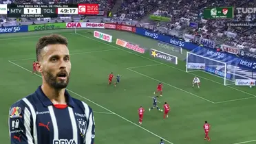 Captura de TUDN del gol de Canales