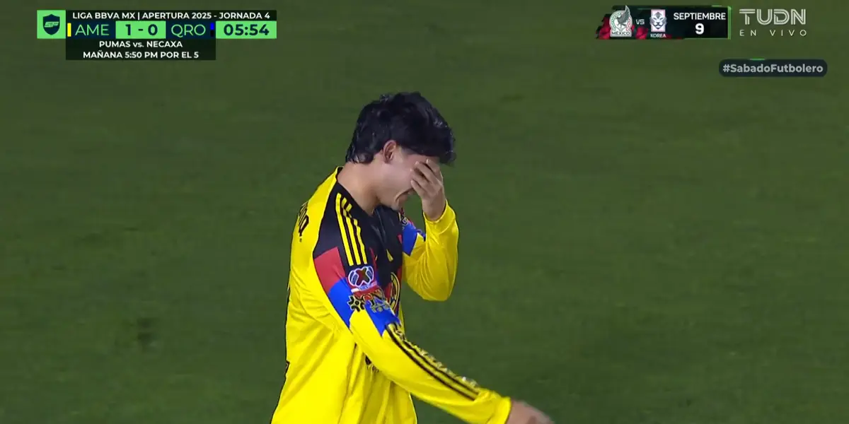 Captura de TUDN del gol de Dagoberto