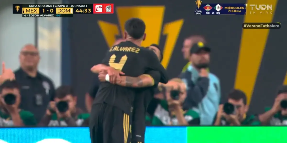 Captura de TUDN del gol de Edson