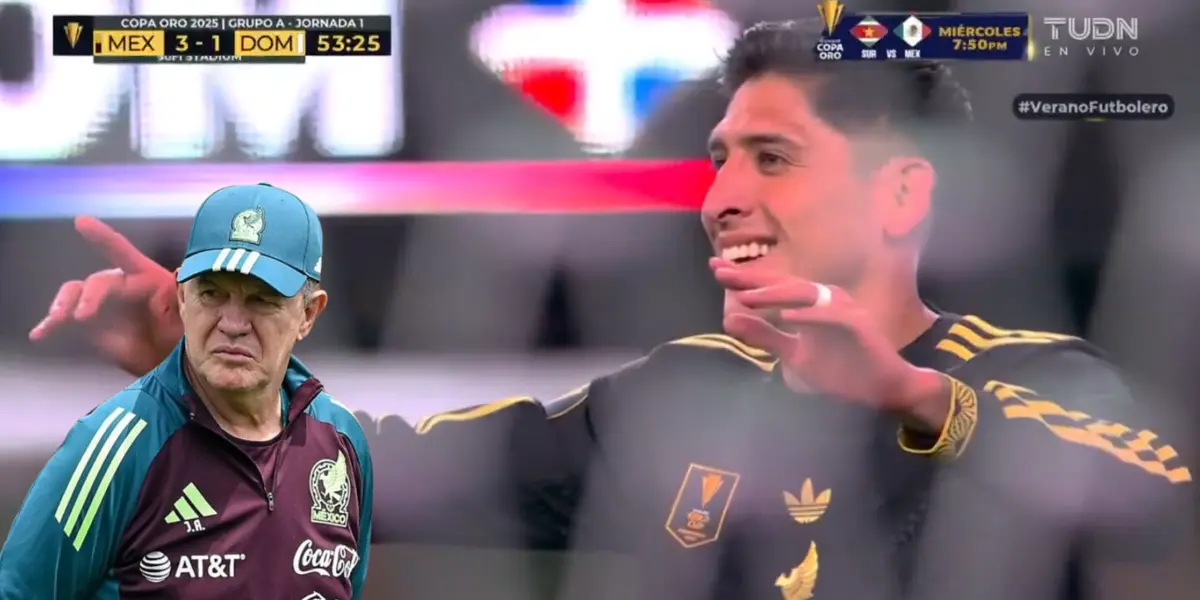 Captura de TUDN del gol de Edson