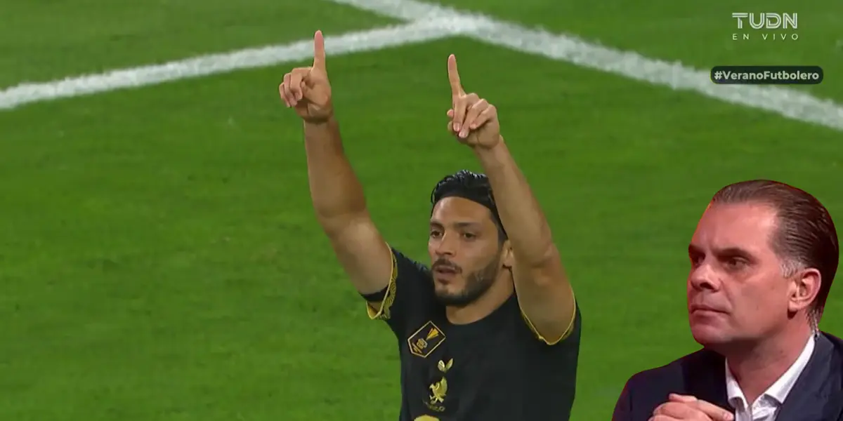 Captura de TUDN del gol de Jiménez