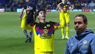 Captura de TUDN del gol de Juárez, con Jardine al frente