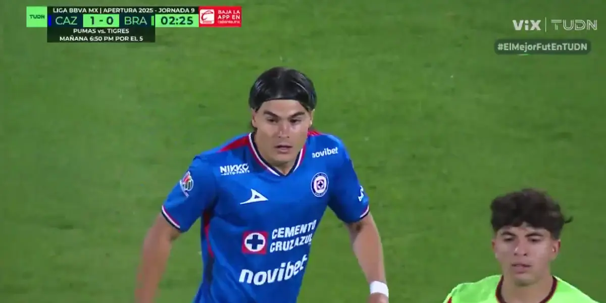 Captura de TUDN del gol de Luka