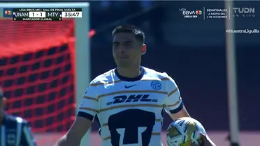 Captura de TUDN del gol de Martínez