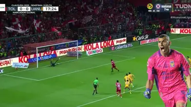 Captura de TUDN del gol de Vega