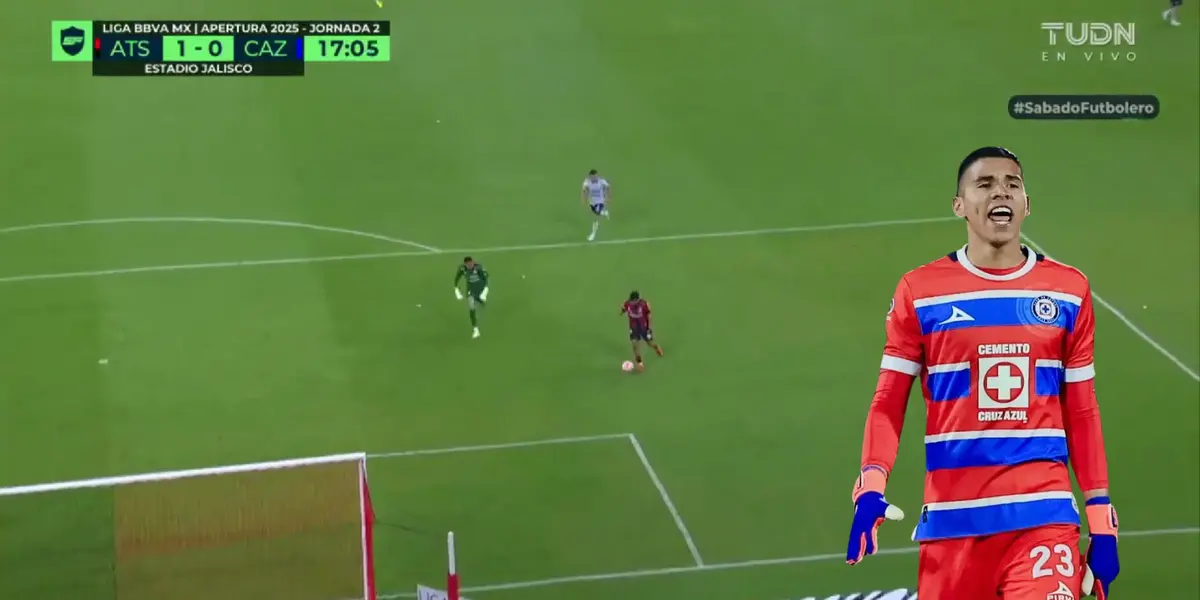 Captura de TUDN del oso de Mier