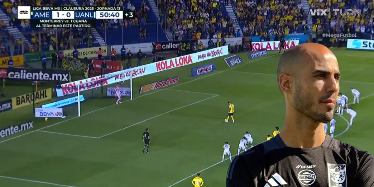 Captura de TUDN del penal a América