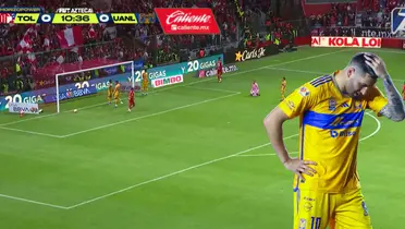 Captura de TV Azteca con Gignac al frente