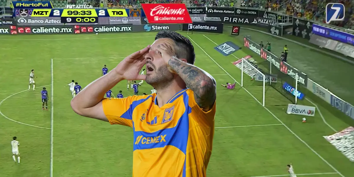 Captura de TV Azteca con Gignac al frente