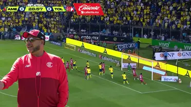 Captura de TV Azteca, con Mohamed al frente