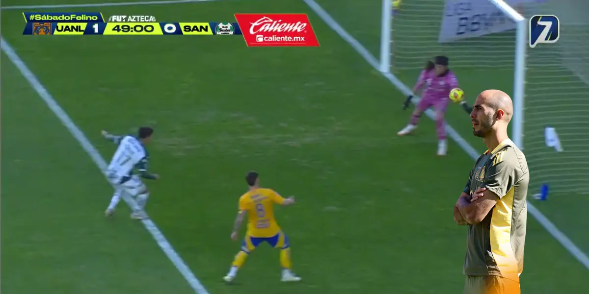Captura de TV Azteca del autogol