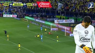 Captura de TV Azteca del gol de Faravelli