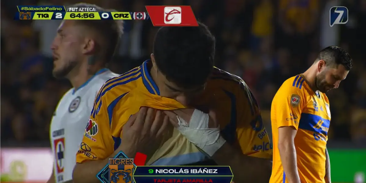 Captura de TV Azteca tras expulsión de Ibáñez