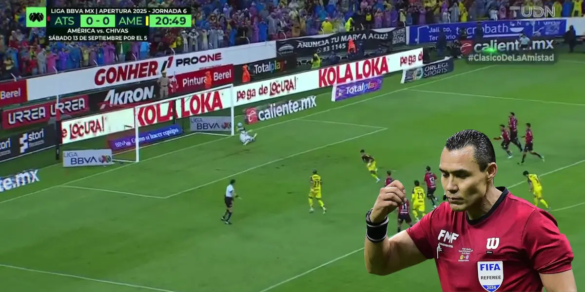 Captura del Club América con Ortiz al frente