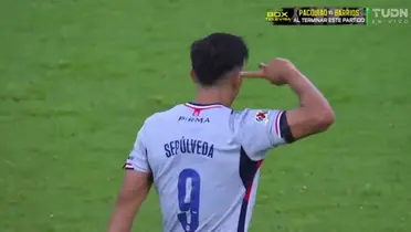 Captura del triplete de Sepúlveda tomada de TUDN