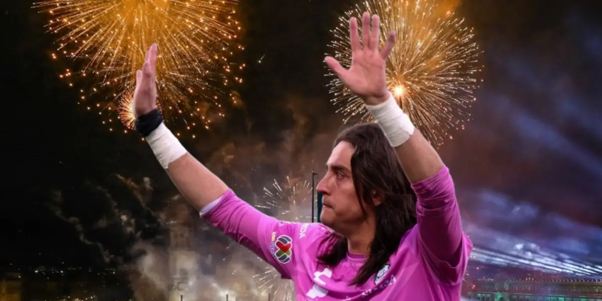 Carlos Acevedo entre fuegos artificiales/Foto Potisonoticias.com