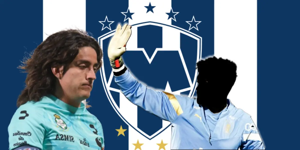 Carlos Acevedo junto a portero incógnito de Uruguay / FOTO EL SIGLO DE TORREÓN