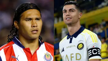 Carlos Peña-Cristiano Ronaldo / Foto: Infobae