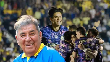 Carlos Reinoso y Víctor Dávila celebrando/ Foto Club América.